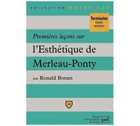 Premières Leçons Sur L'esthétique De Merleau-Ponty