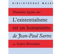 Premières Leçons Sur - L'existentialisme Est Un Humanisme De Jean-Paul Sartre