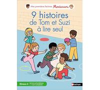 Premières lectures Montessori - 9 histoires de Tom et Suzi à lire seul - Niveau 2