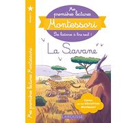 Collectif – Premières lectures Montessori : Dans la savane – Niveau 1 – Broché