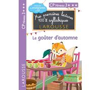 Premières lectures syllabiques - CP Niveau 3 - Le goûter d'automne - Giulia Levallois - Larousse - broché - Scolaire / Universitaire