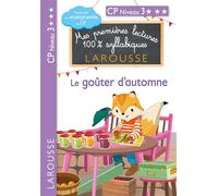 Premières lectures syllabiques - CP Niveau 3 - Le goûter d'automne - Giulia Levallois - Larousse - broché - Scolaire / Universitaire