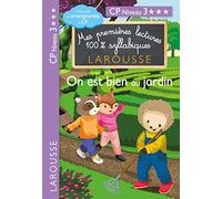 Premières lectures syllabiques - On est bien au jardin (Niveau 3) - Cécilia Stenmark - Larousse - broché - Scolaire / Universitaire