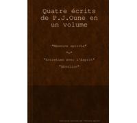 Premiers écrits en un seul volume