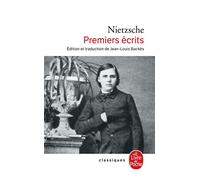 Premiers écrits - Friedrich Nietzsche - Lgf - Poche - Essai