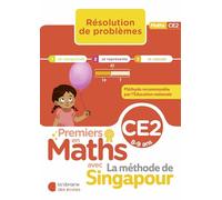 Premiers en maths - Méthode de Singapour - Résolution de problèmes CE2 (2026)
