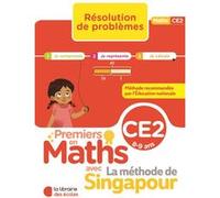 Premiers en maths - Méthode de Singapour - Résolution de problèmes CE2 (2026) Salomé Chatelard-Guéchot (Auteur)