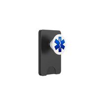 Premiers intervenants paramédicaux EMT EMS Star of Life Blue PopSockets PopWallet pour MagSafe