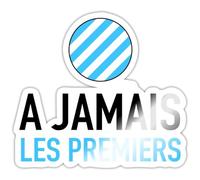 Premiers Marseille OM Supporter Cadeau Marseillais Autocollant Sticker