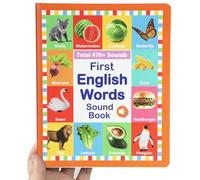 Premiers Mots Anglais, Livre Sonore, Mon Premier Jouet Sonore Anglais, Plus De 470 Mots, 21 Thèmes, Livre Parlant d'apprentissage De L'anglais, Livres Éducatifs