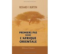 Premiers pas dans l'Afrique Orientale
