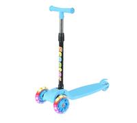 Premiers pas Scooter - Trottinette pliable | avec lumières clignotantes LED et trois roues pour 2-8 ans garçons filles voyages et activités de plein air