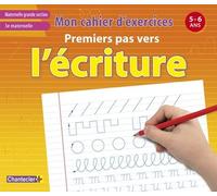 Ecriture 5-6 ans - 3e maternelle -cahier d'exercices Collectif (Auteur)
