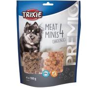 Premio 4 Meat Minis Poulet Canard B?Uf Agneau - 4x100g Trixie