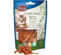 TRIXIE Premio Catnip bouchées au Poulet pour Chat 50 g
