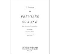 PremiŠre Sonate pour Clarinette Sib.
