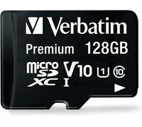 Premium 128GB MicroSDXC Memory Card with Adapter - for Full HD Video Capture - Water & Shock Resistant - SD Memory Card for Camera Smartphone Tablet