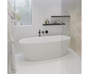 PREMIUM 200 Baignoire ovale en îlot L : 170 l : 80 H : 58 cm, PR1234,