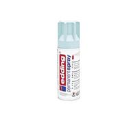 Edding Spray permanent 5200 – Peinture acrylique 200 ml Bleu pastel pour verre, métal, bois
