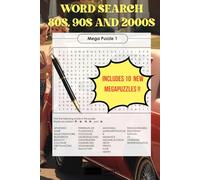 Premium 80s, 90s & 2000s Word Search Book for Adults by Morgan Tendre: Big Print Nostalgia Puzzles with 1000+ Words from Music, Movies, Fashion & Politics