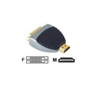 Premium - Adaptateur vidéo - HDMI mâle pour DVI-D femelle