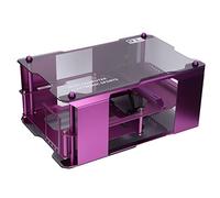 Premium ATX Case PC Gaming Case, ATX Matx Open Mini-Châssis de Jeu Refroidi à l'eau, Panneaux en Verre Trempé Gaming PC Case Châssis D'ordinateur