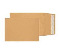 Premium Avant Garde Lot de 125 enveloppes à soufflet avec patte autocollante Papier kraft Crème Format C5 229 x 162 x 25 mm