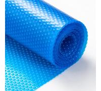 Premium Bâche à Bulles 2.1 x 2.5 m pour Chauffer l'eau Chauffage Solaire Film Thermique à Découper Découpe Individuelle pour Piscines, Bleu