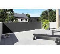 PREMIUM BALCONY IMAGE 4 COULEURS 78 tailles HOUSSE DE BALCON EXTRA LONGUE EN ANTRACITE BLANCHE PROTECTION CONTRE LE SOLEIL (120x200 cm BLANC)