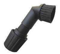 Premium Brosse, Buse pour Meubles d'aspirateur adaptée à Tous Les aspirateurs avec raccord 30-38 mm | avec tête pivotante | avec Adaptateur Vario Universel | Couleur: Noir | Accessoires de Buses