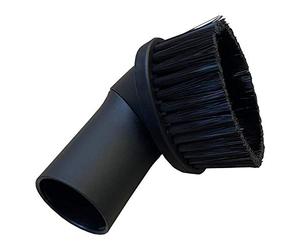 Premium Brosse d'aspirateur pour meubles, Brosse ronde - avec diamètre de 32mm - avec tête pivotante - Convient pour AEG, Electrolux, Einhell, Hoover, Kärcher, Nilfisk, Panasonic, Rowenta, etc.