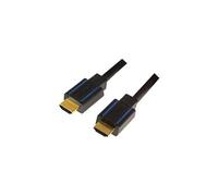 LOGILINK CHB007 - Fiche HDMI A > fiche HDMI A, 4K à 60 Hz, noir/bleu, cert., 7,5 m
