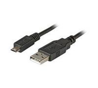 EFB Elektronik K5232SW.1,8 câble USB USB 2.0 1,8 m USB A Micro-USB B Noir