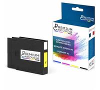 PREMIUM CARTOUCHE Cartouche Compatible pour Epson Workforce Pro T13X4, Jaune, 4600 Pages