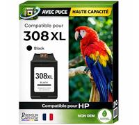PREMIUM CARTOUCHE Cartouche Compatible pour HP 308XL Noir