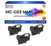 PREMIUM CARTOUCHE Pack de 3 Cartouches d'entretien Compatible pour Canon MC-G03 5794C001 Noir