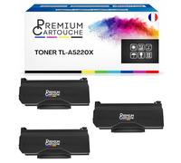 PREMIUM CARTOUCHE Pack de 3 Toners Compatible pour Pantum TL-A5220X Noir 15 000 Pages