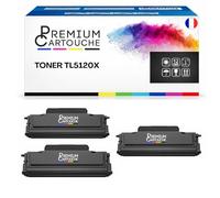 PREMIUM CARTOUCHE Pack de 3 Toners Compatible pour Pantum TL410X Noir 6 000 Pages
