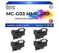 PREMIUM CARTOUCHE Pack de 4 Cartouches d'entretien Compatible pour Canon MC-G03 5794C001 Noir