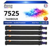 PREMIUM CARTOUCHE Pack de 4 Tambours Compatible pour imprimantes Xerox 013R00662 Noir et Couleurs 125000 Pages