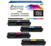 PREMIUM CARTOUCHE Pack de 4 Toners Compatible pour Pantum CTL1100X Noir + Couleurs 3 000 - 2 300 Pages