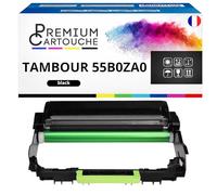 PREMIUM CARTOUCHE Tambour Compatible pour Lexmark 55B0ZA0 Noir 40000 Pages