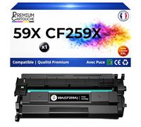 PREMIUM CARTOUCHE Toner Compatible pour HP CF259X 59X Noir 10000 Pages