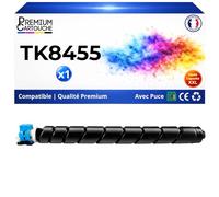 PREMIUM CARTOUCHE Toner Compatible pour Kyocera TK-8455C 1T0C2MCNL0 Cyan 12000 Pages
