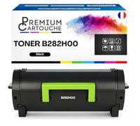 PREMIUM CARTOUCHE Toner Compatible pour Lexmark B282H00 Noir 15000 Pages