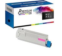 PREMIUM CARTOUCHE Toner MC853 MC873 MC883 45862838 45862815 Magenta x1 pour OKI MC853dn MC883dn