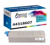 PREMIUM CARTOUCHE - Toner x1-44318607 (Cyan) - Compatible pour OKI C 710 CDTN OKI C 710 DN OKI C 710 DTN OKI C 710 N OKI C 711 CDT