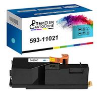 PREMIUM CARTOUCHE - Toner x1-593-11021 (Cyan) - Compatible pour Dell 1250c 1350cnw 1355cn 1355cnw Dell 1250c 1350cnw 1355cn 1355cn