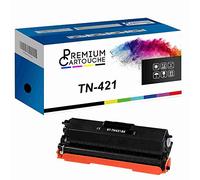 PREMIUM CARTOUCHE - Toner x1 - TN-421BK (Noir) - TN 421 Compatible pour Brother HL-L8260CDW/L8360CDW, MFC-L8690CDW/L8900CDW, DCP-L8410CDW