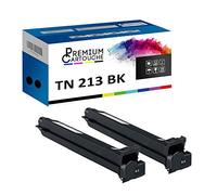 PREMIUM CARTOUCHE - Toner x2 TN 213 - Compatible pour Konica Minolta Bizhub C 203 Konica Minolta Bizhub C 253 Imagistics CM 2522 NEC